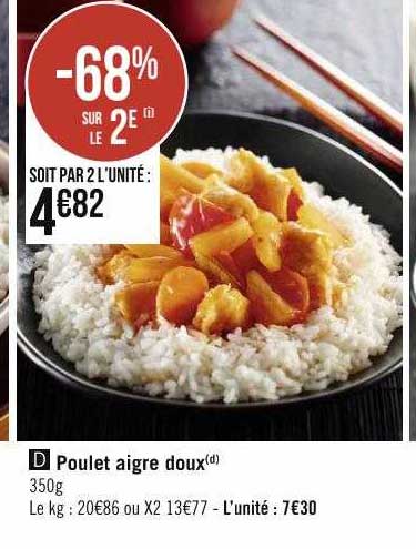 poulet aigre doux