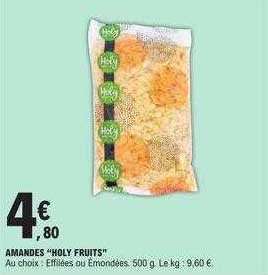 amandes "holy fruits"