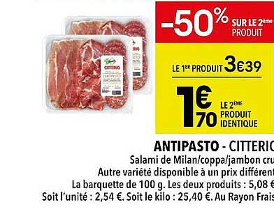 Antipasto - Citterio