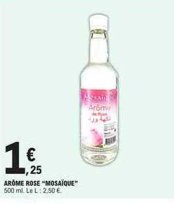 Arôme Rose "mosaïque"