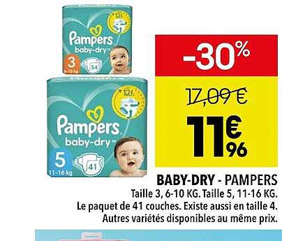 baby-dry - pampers