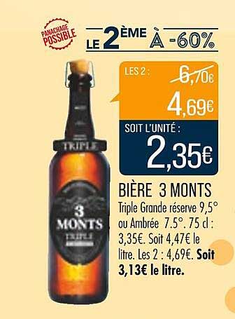 bière 3 monts