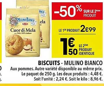 biscuits - mulino bianco
