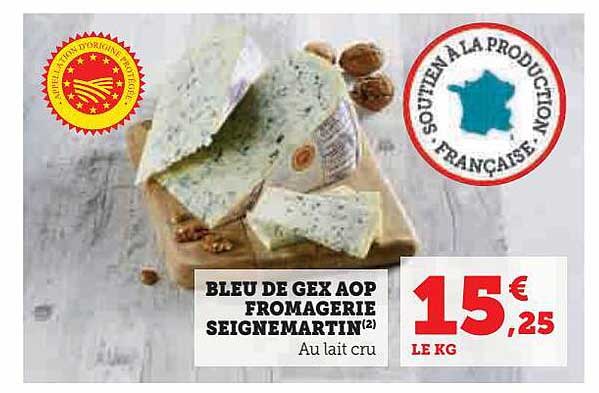 bleu de gex aop fromagerie seignemartin