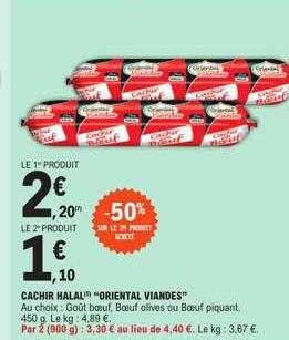 cachir halal "oriental viandes"