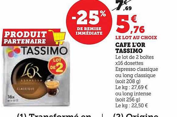 Café L'or Tassimo