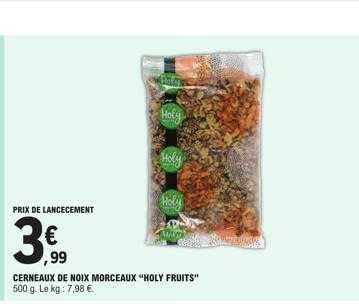 cerneaux de noix morceaux "holy fruits"