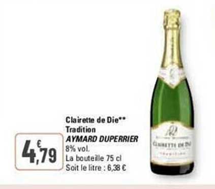 clairette de die tradition aymard duperrier