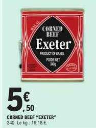 Corned Beef "exeter"