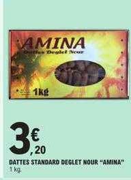 dattes standard deglet nour "amina"