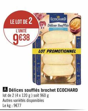 Délices Soufflés Brochet Ecochard