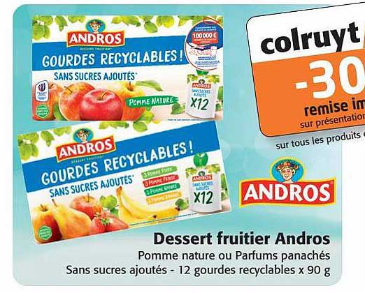 Dessert Fruitier Andros