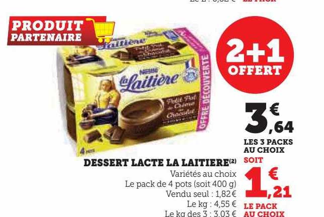 Dessert Lacté La Laitière