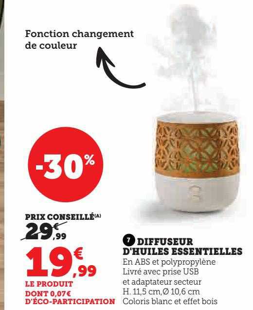 diffuseur d'huiles essentielles