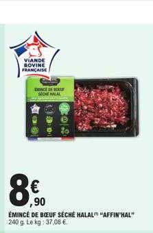 émincé De Bœuf Séché Halal "affin'hal"