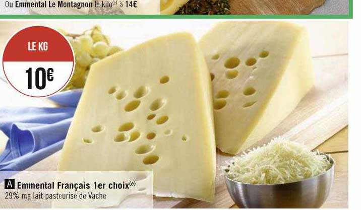 emmental français 1er choix