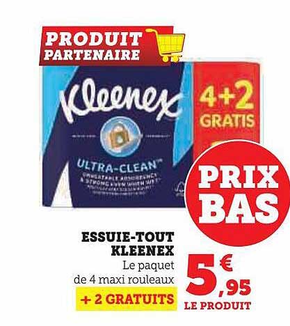 essuie-tout kleenex