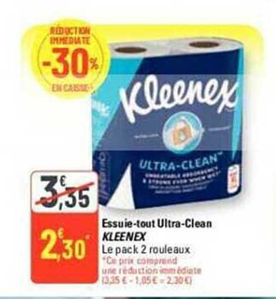 essuie-tout ultra-clean kleenex