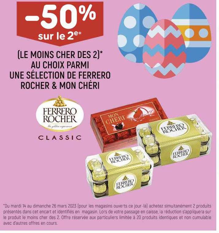 ferrero rocher & mon chéri