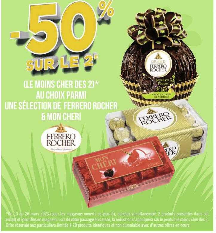 ferrero rocher & mon chéri