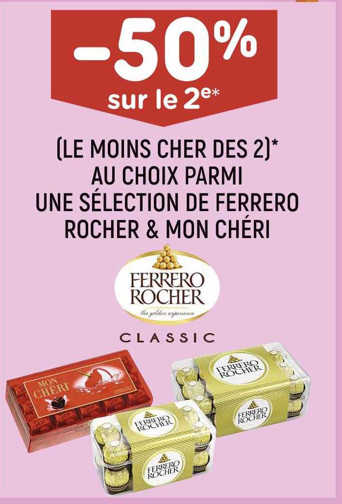 ferrero rocher & mon chéri