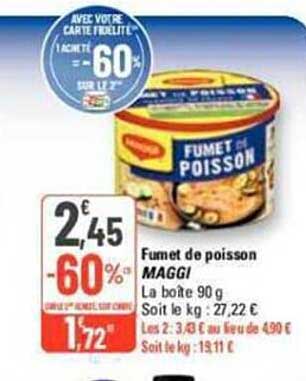 fumet de poisson maggi