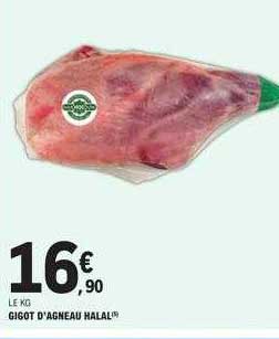 gigot d'agneau halal