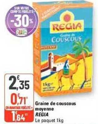 graine de couscous moyenne regia