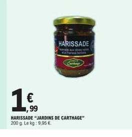 harissade "jardins de carthage"