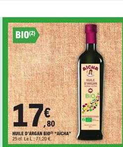 huile d'argan bio "aicha"