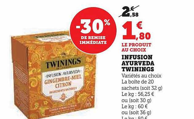 Infusion Ayurveda Twinings
