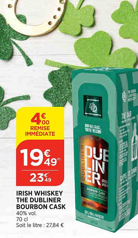 irish whiskey the dubliner bourbon cask