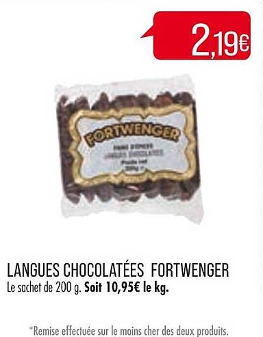 langues chocolatées fortwenger