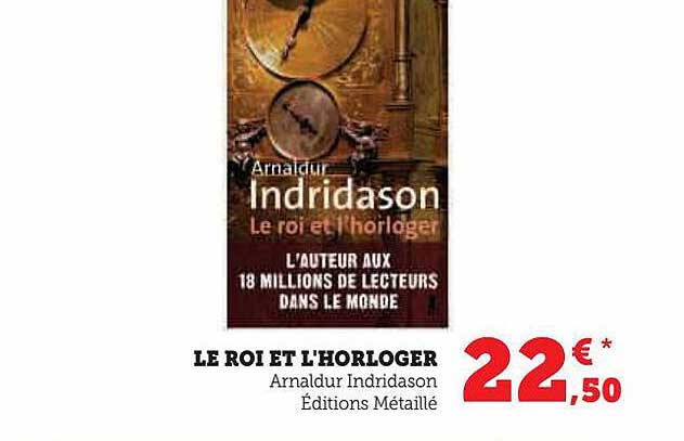 le roi et l'horloger
