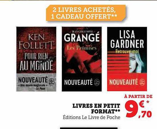 livres en petit format