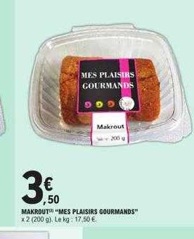 makrout " mes plaisirs gourmands"