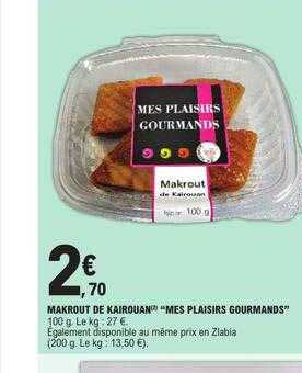 makrout de kairouan "mes plaisirs gourmands"