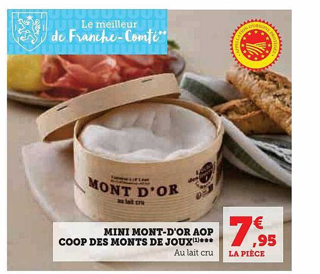 mini mont-d'or aop coop des monts de joux