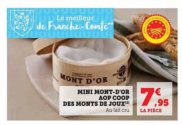 mini mont-d'or aop coop des monts de joux