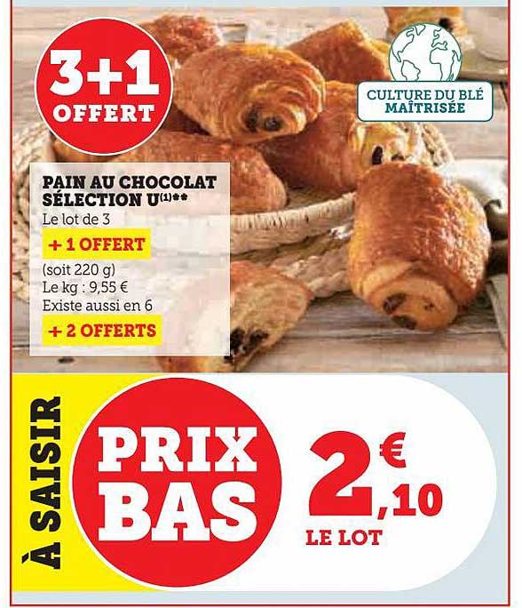 Pain Au Chocolat Sélection U