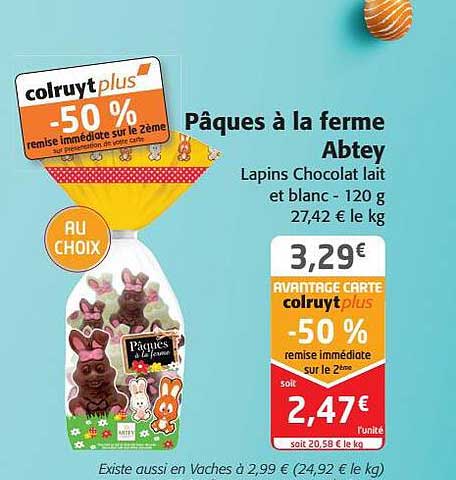 Pâques à La Ferme Abtey