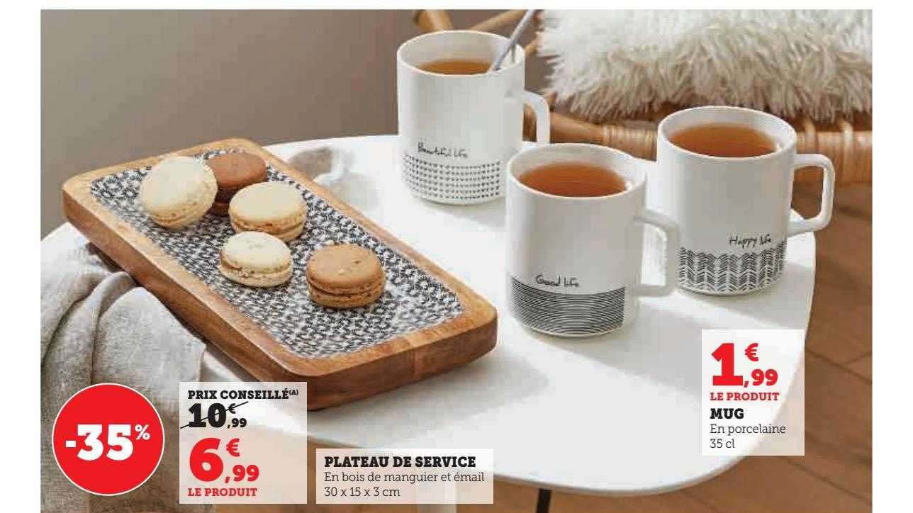 Plateau De Service, Mug