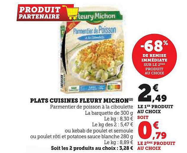 Plats Cuisinés Fleury Michon