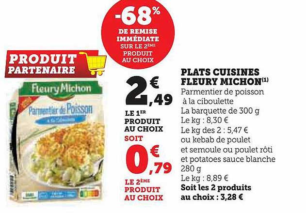 plats cuisinés fleury michon