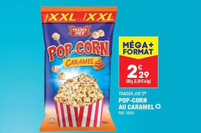 pop-corn au caramel trader joe's