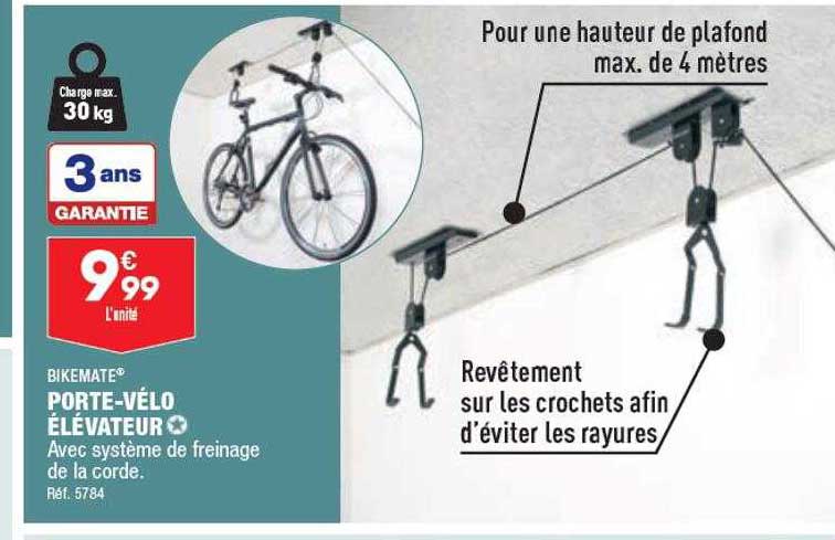 porte-vélo élévateur bikemate