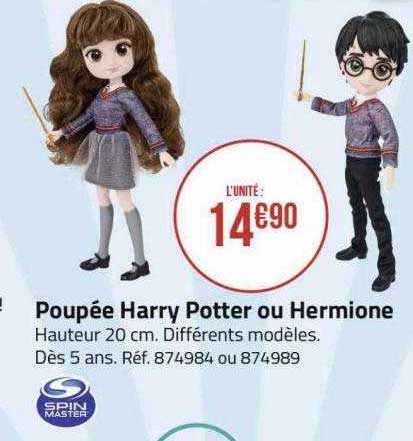 poupée harry potter ou hermione spin master
