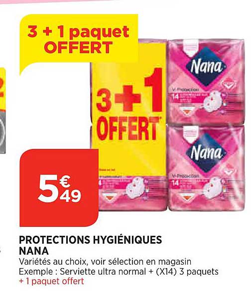 protections hygiéniques nana