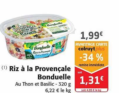 Riz à La Provençale Bonduelle