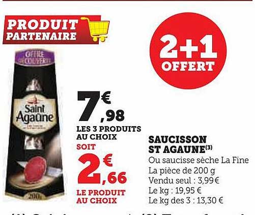 Saucisson St Agaûne